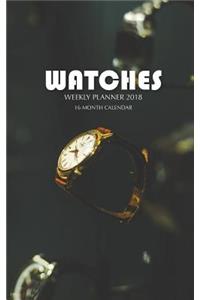 Watches Weekly Planner 2018
