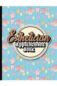 Esthetician Appointment Book