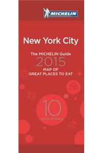 Michelin Map of New York City Great Places to Eat