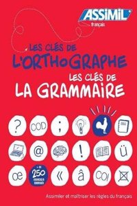 Coffret LES CLES DE LA GRAMMAIRE ET LES CLES DE L'ORTHOGRAPHE