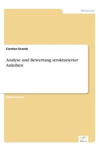 Analyse und Bewertung strukturierter Anleihen