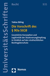 Die Vorschrift Des 90a StGB