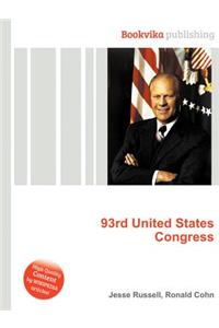 93rd United States Congress