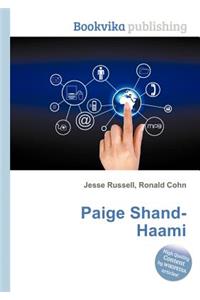 Paige Shand-Haami