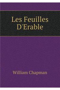 Les Feuilles D'Erable
