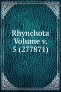 Rhynchota  Volume v. 5 (277871)