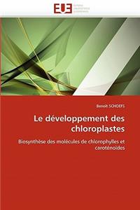 Le D?veloppement Des Chloroplastes
