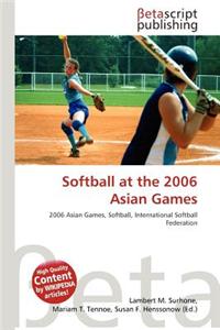 Softball at the 2006 Asian Games