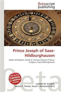 Prince Joseph of Saxe-Hildburghausen