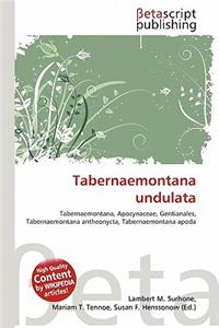 Tabernaemontana Undulata