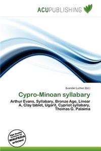 Cypro-Minoan Syllabary