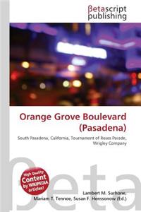 Orange Grove Boulevard (Pasadena)