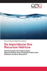 Da Importância Dos Recursos Hídricos