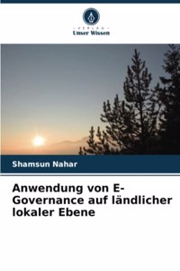 Anwendung von E-Governance auf ländlicher lokaler Ebene