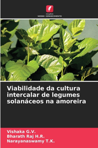 Viabilidade da cultura intercalar de legumes solanáceos na amoreira