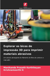 Explorar os bicos de impressão 3D para imprimir materiais abrasivos