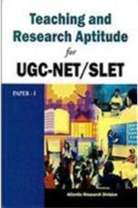 Teaching And Research Aptitude For Ugc-Net/Slet