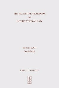 The Palestine Yearbook of International Law (2019-2020)