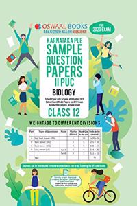 Oswaal Karnataka PUE Sample Question Papers II PUC Class 12 Biology Book (March 2020 Exam)