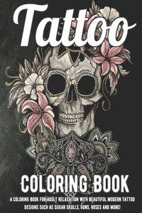Tattoo Coloring Book