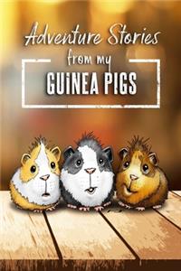 Adventure Stories From My Guinea Pigs: Size 6 x 9 Inches - 120 Pages - Ruled Pages - Diary - Journal - Notebook - Original FD-DESIGN