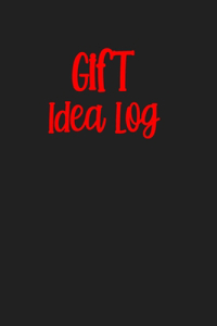 Gift Idea Log