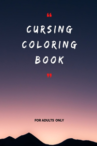 cursing coloring book for adults only