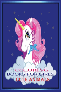 coloring books for girls cute animals