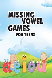 Missing Vowel Games For Teens
