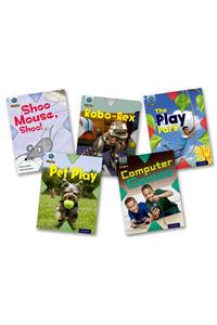 Project X Origins: Light Blue Book Band, Oxford Level 4: Toys and Games: Mixed Pack of 5