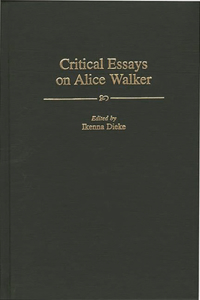 Critical Essays on Alice Walker