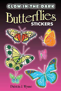 Glow-In-The-Dark Butterflies Stickers