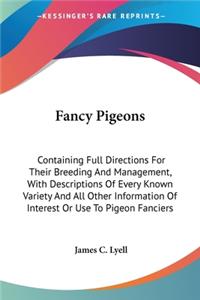 Fancy Pigeons