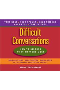 Difficult Conversations