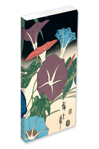 Journal Morning Glories & Cricket, Hiroshige Lined Paperback