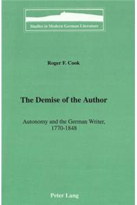 Demise of the Author