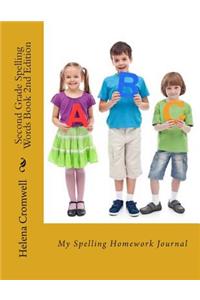 Second Grade Spelling Words Book