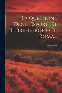Questione Degli Esporti Et Il Brefotrofio Di Roma...