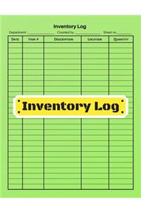 Inventory log
