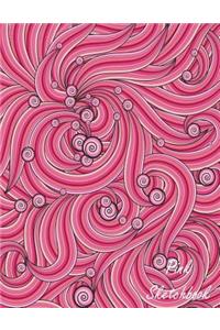 pink sketchbook
