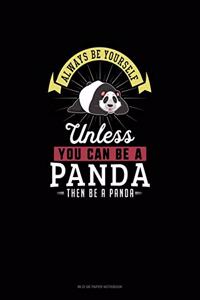 Always Be Yourself Unless You Can Be A Panda Then Be A Panda