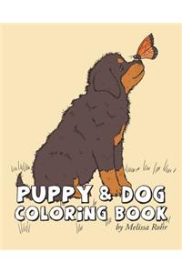 Puppy & Dog Coloring Book