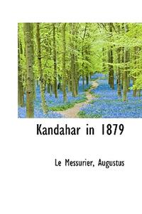 Kandahar in 1879