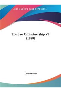 The Law of Partnership V2 (1888)