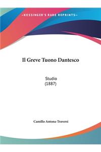 Il Greve Tuono Dantesco: Studio (1887)