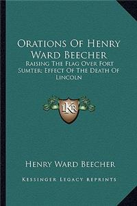 Orations of Henry Ward Beecher