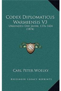 Codex Diplomaticus Warmiensis V3