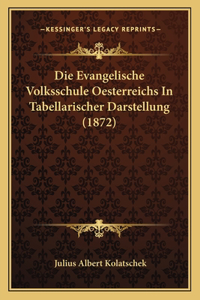 Die Evangelische Volksschule Oesterreichs In Tabellarischer Darstellung (1872)