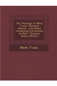 The Writings of Mark Twain