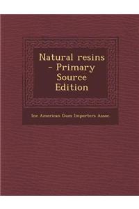 Natural Resins